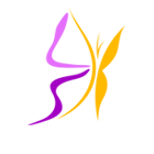 Logo della Dott.ssa Lara Sansoni a forma di farfalla